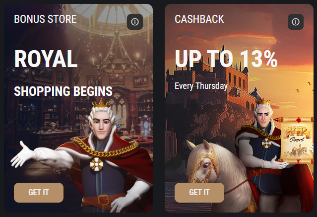 King Billy Casino bonus